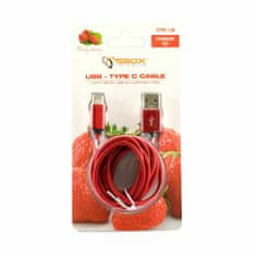 S-box USB A-C kabel 1,5 m crveni