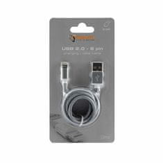 S-box kabel Apple USB/Lightning 1,5 m sivi IPH7-GR