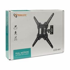 S-box Zidni nosač za TV LCD-441 crni