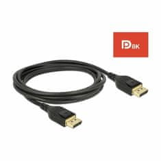 Delock DisplayPort kabel 2 m 8K 60Hz crni 85660