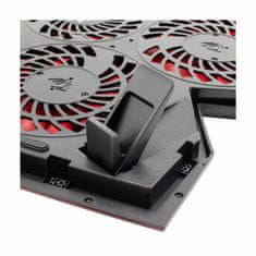 White Shark Podloga za laptop s 5x ventilatorom za igranje GCP-29 ICE WIZARD