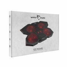 White Shark Podloga za laptop s 5x ventilatorom za igranje GCP-29 ICE WIZARD