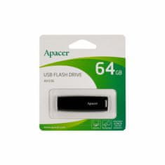 Apacer USB ključ 64GB AH336 crne boje