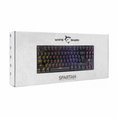 White Shark tipkovnica USB metalna SLO igraća GK-1925 SPARTAN