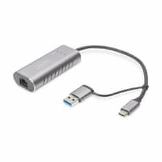 Digitus USB-mrežni adapter USB A-UTP 2.5G USB-C + USB A DN-3028