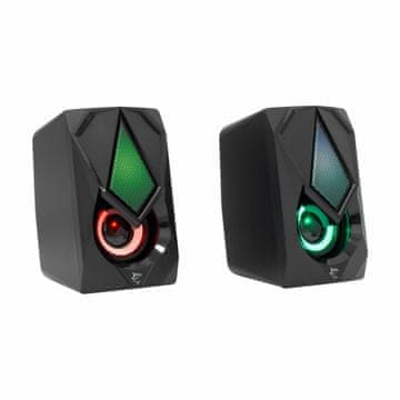 White Shark zvučnici 2.0 RGB GSP-619 BEAT