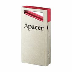 Apacer USB ključ 64GB AH112 super mini srebrno/crveni