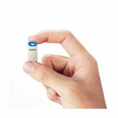 Apacer USB ključ 64GB AH111 super mini srebrno/plavi