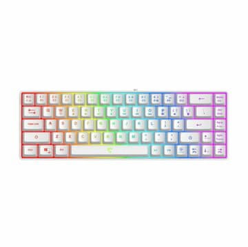 White Shark USB tipkovnica bijela gaming GK-2201 RONIN-W-HR