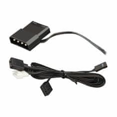 White Shark ventilator 12x12x2,5 cm 12V 4p 1250-04-V ARGB PULSAR