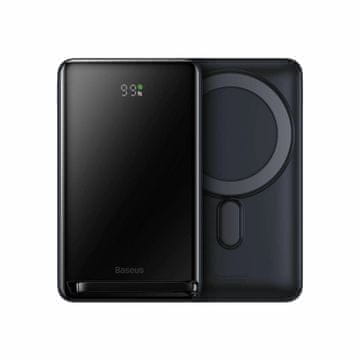 BASEUS Prijenosna baterija 10.000 mAh 20 W PowerBank magsafe crna PPCX000203