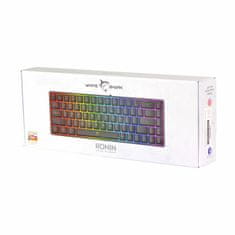 White Shark USB tipkovnica crna gaming GK-2201 RONIN-B-HR