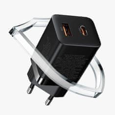 BASEUS punjač 30W USB/TipC QC Super pro crni CCSUPP-E01