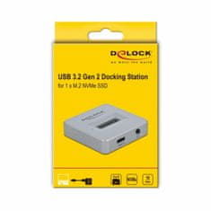 Delock USB 3.2 Gen2 Type-C čitač diskova za M.2 NVMe PCIe SSD 64000