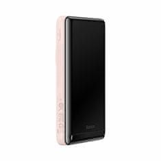 BASEUS Prijenosna baterija 10.000 mAh 20 W PowerBank magsafe ružičasta PPCX000204