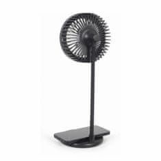 Gembird LED stolna lampa s ventilatorom i bežičnim punjačem