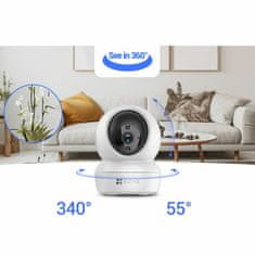 EZVIZ IP kamera 2.0MP bežična PT CS-H6c (1080P)
