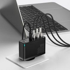 BASEUS punjač 100W USB 2xTipC 2xTipA GaN2 ProQC PD crni CCGAN2P-L01