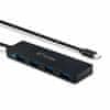 Fantec USB hub TypeC 4xTypeA crni UMP-4U31-C 2569