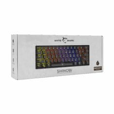 White Shark USB tipkovnica crno/smeđa mehanička tipka GK-2022 SHINOBI-B