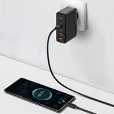 BASEUS punjač 100W USB 2xTipC 2xTipA GaN2 ProQC PD crni CCGAN2P-L01