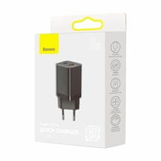 BASEUS punjač 30W USB/TipC QC Super pro crni CCSUPP-E01