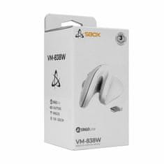 S-box Vertikalni bežični USB miš bijeli VM-838W