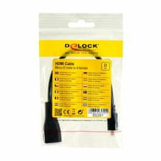 Delock adapter HDMI-D micro M - HDMI Ž 23 cm 65391