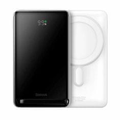 BASEUS Prijenosna baterija 10.000 mAh 20 W PowerBank magsafe bijela PPCX000202