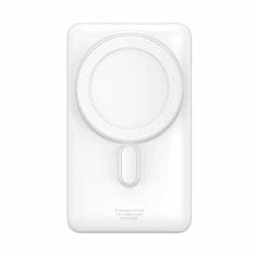 BASEUS Prijenosna baterija 10.000 mAh 20 W PowerBank magsafe bijela PPCX000202
