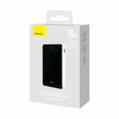 BASEUS Prijenosna baterija 10.000 mAh 20 W PowerBank magsafe bijela PPCX000202