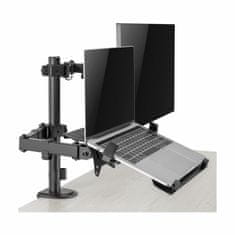 S-box nosač za stolni monitor s policom za prijenosno računalo LCD-LM01-2 crni
