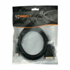 S-box HDMI-DVI-D 24+1 kabel 2 m crni