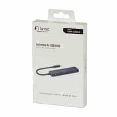 Fantec USB hub TypeC 4xTypeA crni UMP-4U31-C 2569