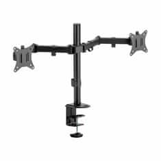S-box stolni nosač za 2 monitora LCD-352/2-2 crni