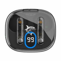 White Shark HYPERBEAT crne bluetooth slušalice s mikrofonom GEB-TWS37