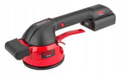 RED TECHNIC Komplet baterija. 18V vakum vibroploče za polaganje keramike 2x2Ah 120mm