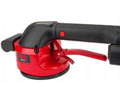 RED TECHNIC Komplet baterija. 18V vakum vibroploče za polaganje keramike 2x2Ah 120mm