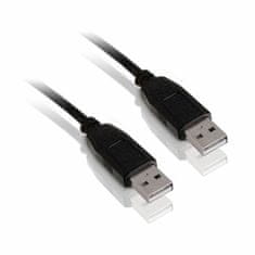 EFB USB kabel A-A 0,5 m crni K5253SW.0.5