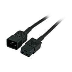 EFB Kabel za napajanje 220V produžni 1,8 m C19-C20 crni