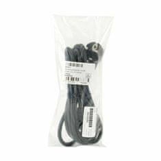 EFB Kabel za napajanje 220V EURO 3m kutni crni