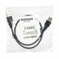 EFB USB kabel A-A 0,5 m crni K5253SW.0.5