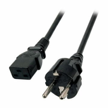 EFB kabel za napajanje 220V C19 1,8 m crni