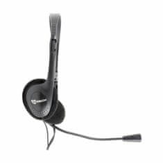 S-box slušalice + mikrofon crne boje HS-201