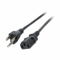 EFB Kabel za napajanje 125 V 1,8 m C13 180° US
