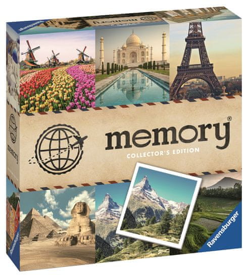 Ravensburger 273799 Pexeso kolekcionarska zbirka: Put oko svijeta