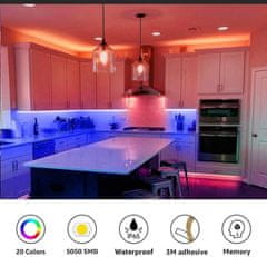 Lepro Set LED traka RGB 5m IP65