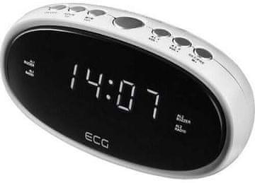 ECG Radio budilica RB 010 White