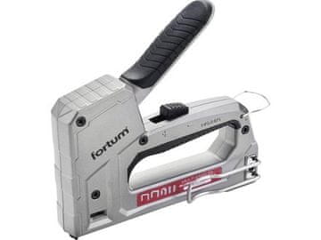 Fortum Klamerica (4770704) Klamerica sa 6 funkcija, 6-14 mm i 5x100 komada spajalica (asortiman)