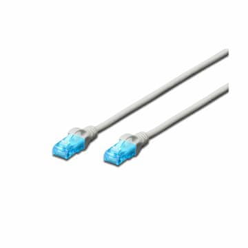 Digitus UTP patch CAT.5e 5m sivi